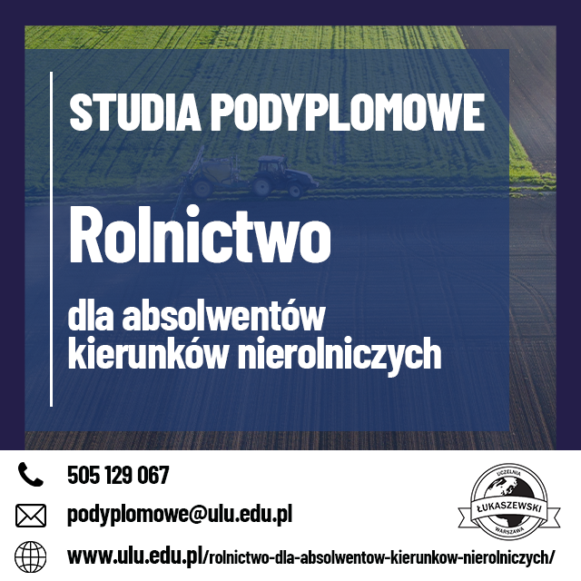 Rolnictwo dla kierunków nierolnicznych